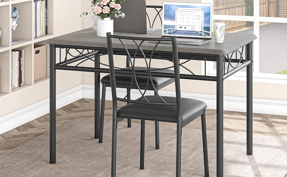 Amazon.com - IDEALHOUSE Dining Table Set for 4, Kitchen