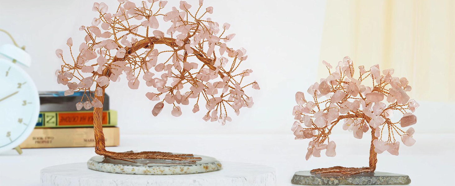 Rose Quartz tree