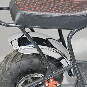 chrome fender mini bike