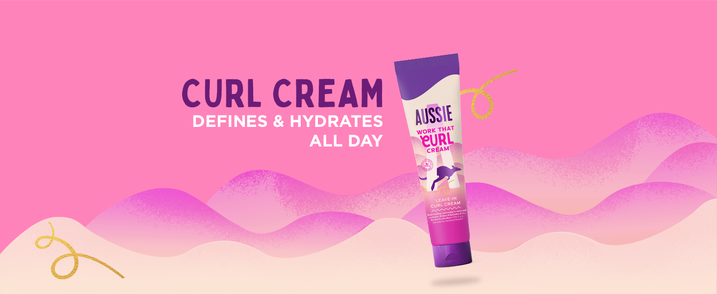 Curl Cream defines & hydrates all day