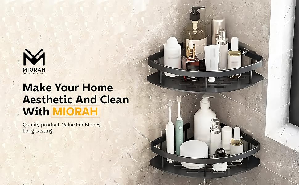 corner shelf for bathroom wall