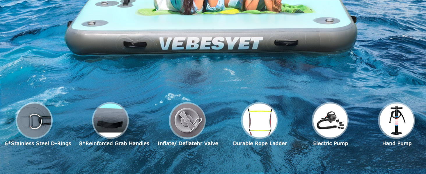inflatable dock