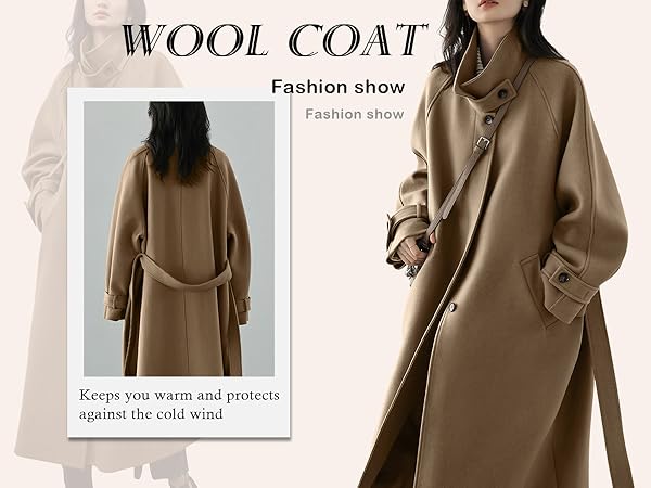 Amazon.com: chouyatou Women's Winter Hidden Single Breasted