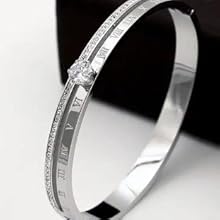 RYE Bracelets for Women, Girls Stylish Gold Plated Zircon Diamonds
