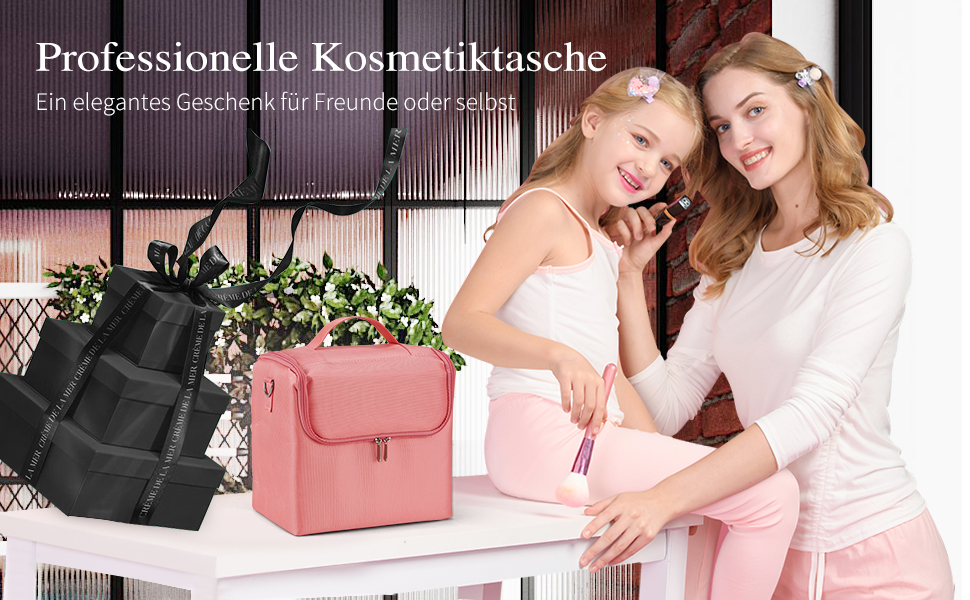 make up tasche rosa