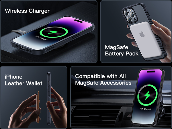 Amazon.com: CASEKOO Designed for iPhone 14 Pro Case with