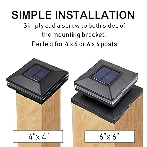 Solar Post Lights