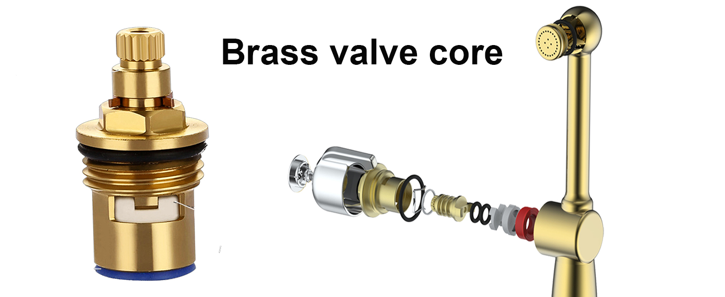 SonTiy Handheld Bidet Sprayer for Toilet, All Brass Hand Bidet Attachment with Backflow