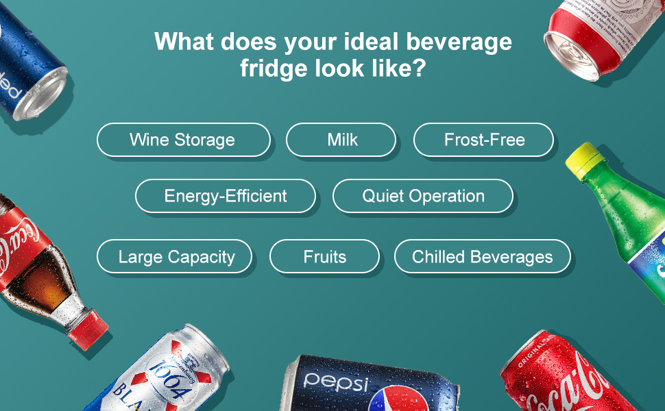 beverage fridge