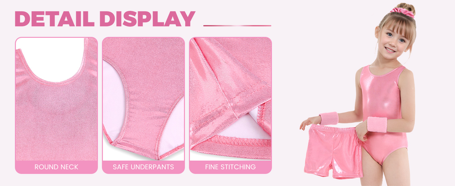 JiAmy gymnastics leotards for girls