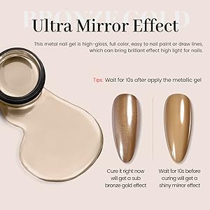 painting gel for nail art nail art gel polish chrome paint for metal