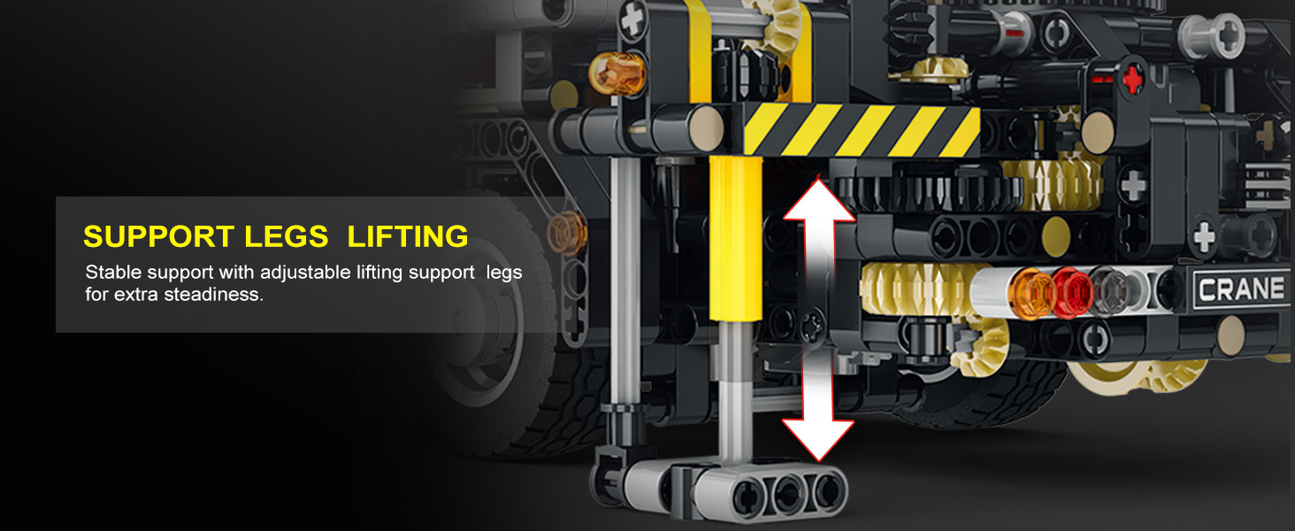 SUPPORT LEGS LIFTING
