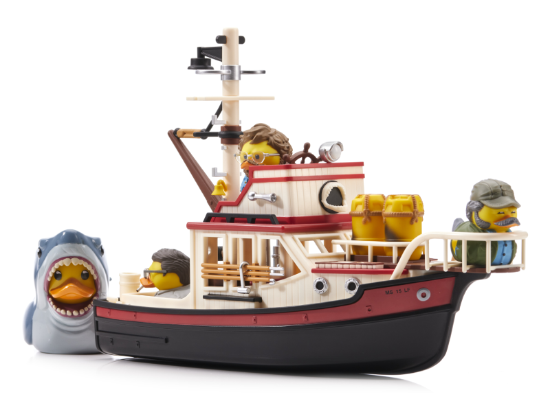 Amazon.com: TUBBZ Jaws Floating Orca Boat Model Collectible