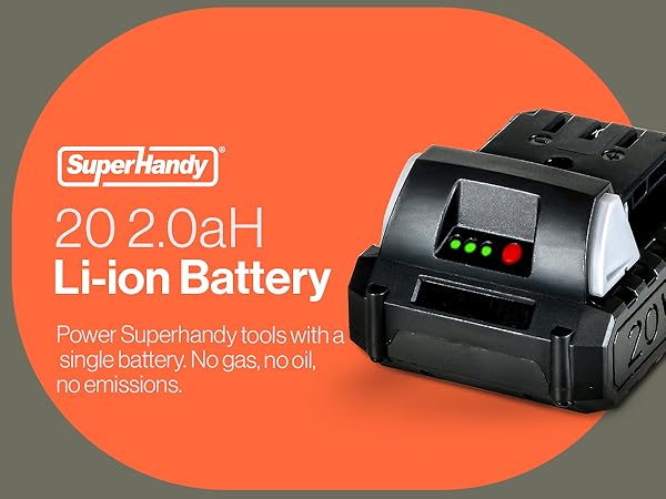 Amazon.com: SuperHandy 2Ah 20V DC 36 Watt Hour Lithium Ion