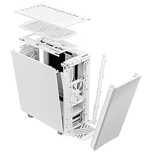 Amazon | Fractal Design Define 7 Compact White TG ミドル