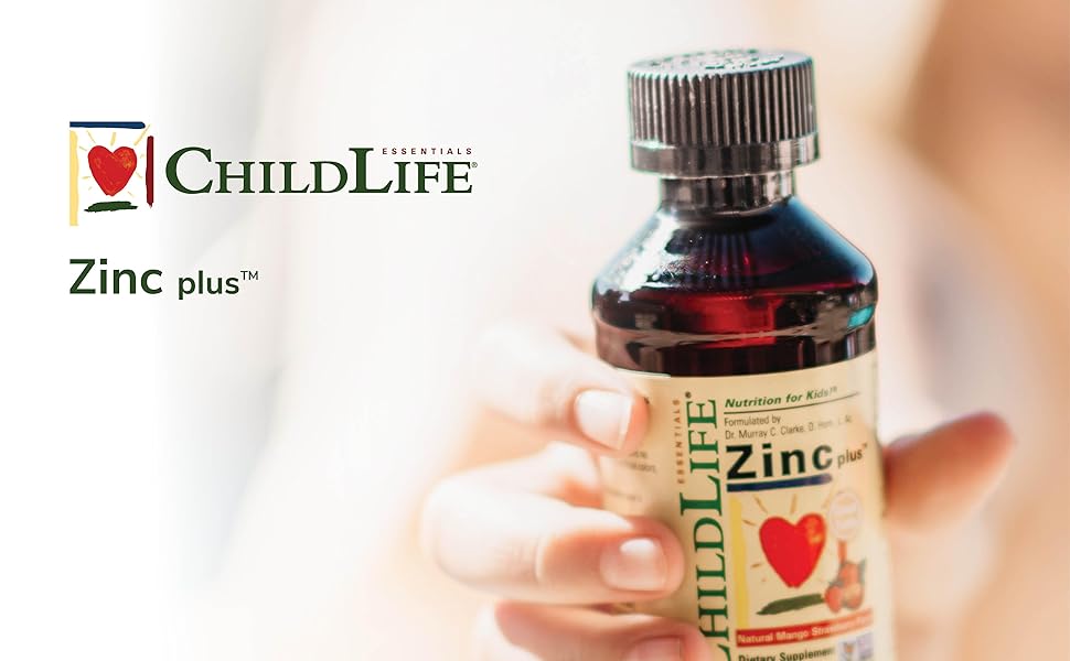 ChildLife Essentials Liquid Zinc Plus AllNatural Support