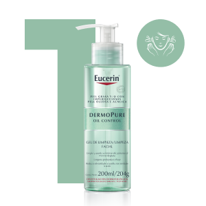 eucerin dermopure gel de limpeza gentil