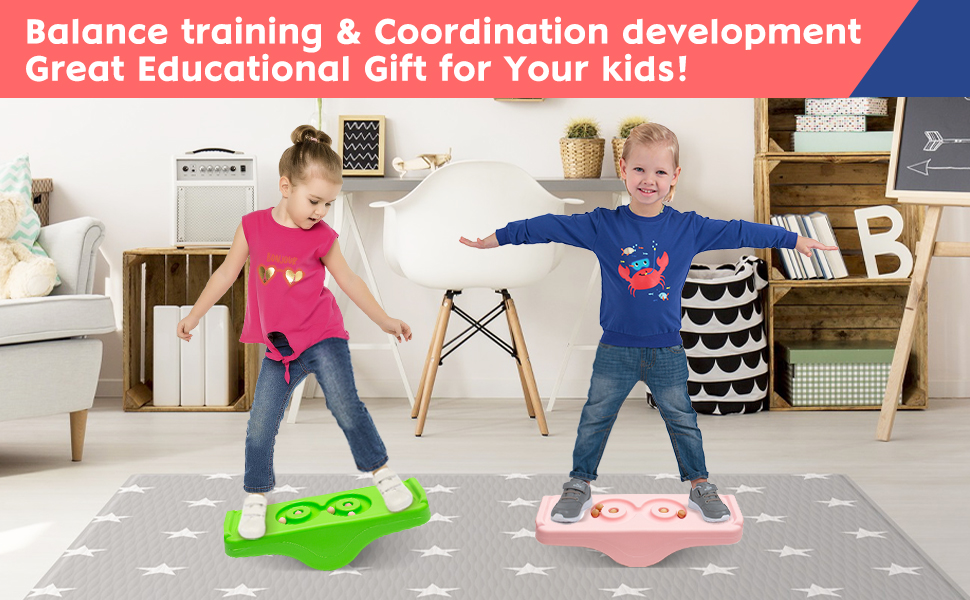 Kids Rocking Seesaw Balance Board