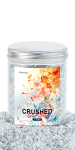 crushed glass
