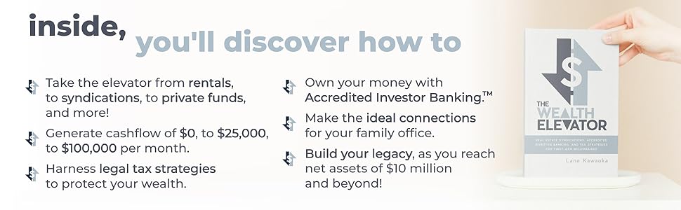 investment guide, cash flow, syndications, Accredited Investor, tax strategies, legacy, wealth