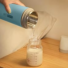 Hervidor de agua de viaje