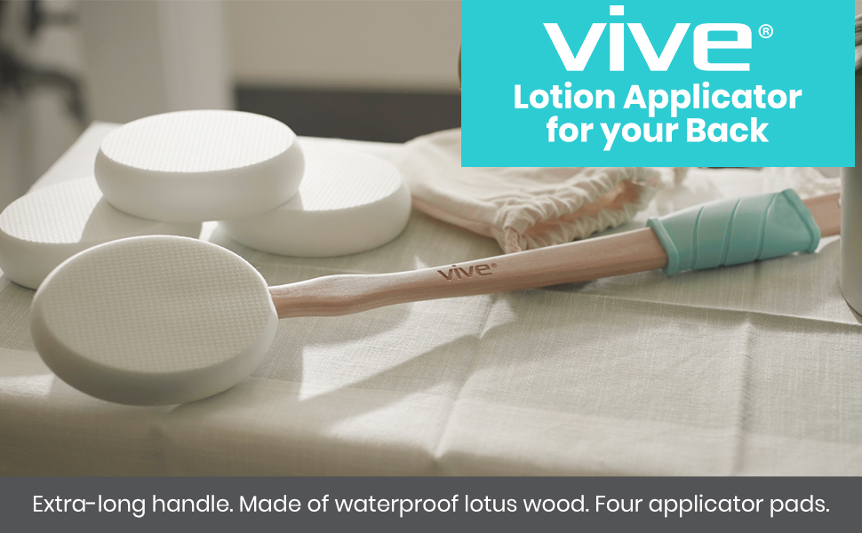 Vive Lotion Applicator for Back, Feet (17.5") Self