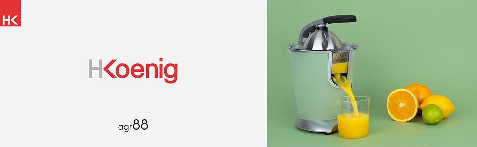 AGR88, exprimidor eléctrico, jugos de naranja