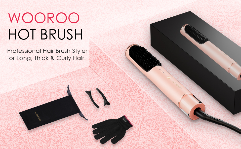 Hair Straightener Brush