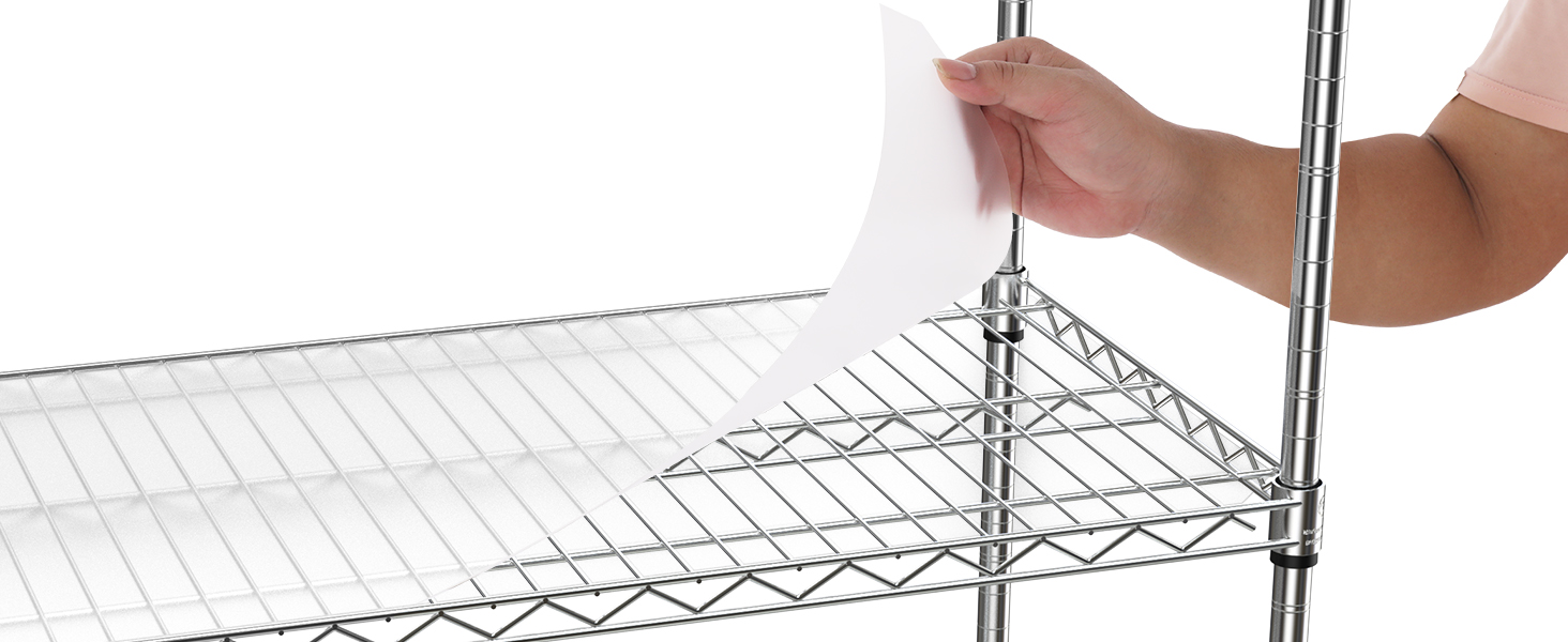 6 Tier 6000lbs Capacity NSF Metal Shelf Wire Shelving Unit