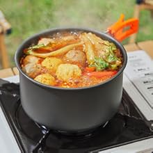 camping cookware set large pot