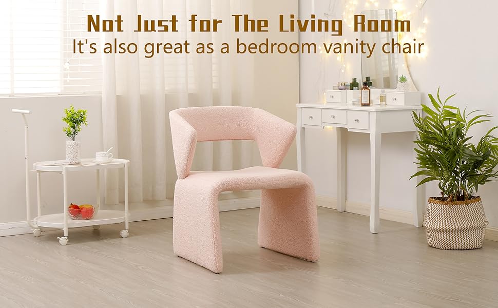 accent sherpa living room chairs mid century comfy cozy comfortable side chair adults