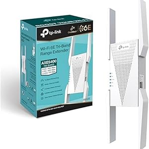 TP-LINK RE815XE | AXE5400 MESH WI-FI 6E TRI-BAND RANGE EXTENDER