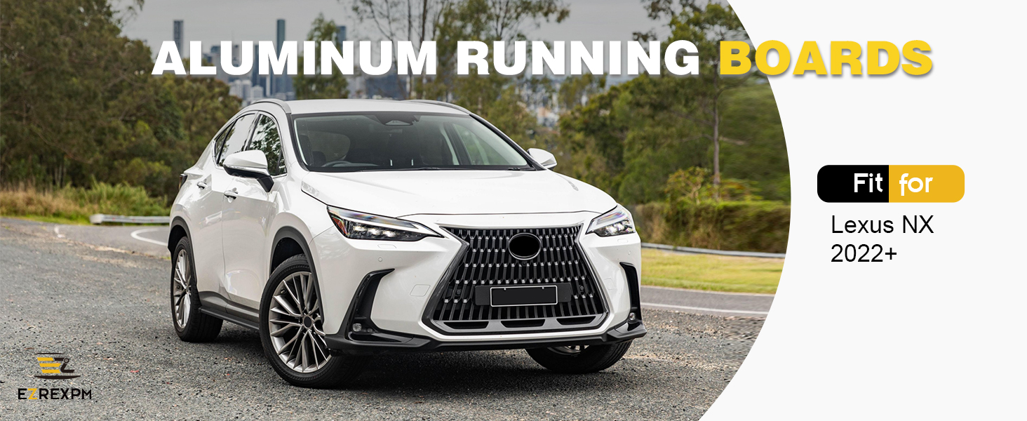 EZREXPM Running Boards Fit for 2022 2023 2024 Lexus NX