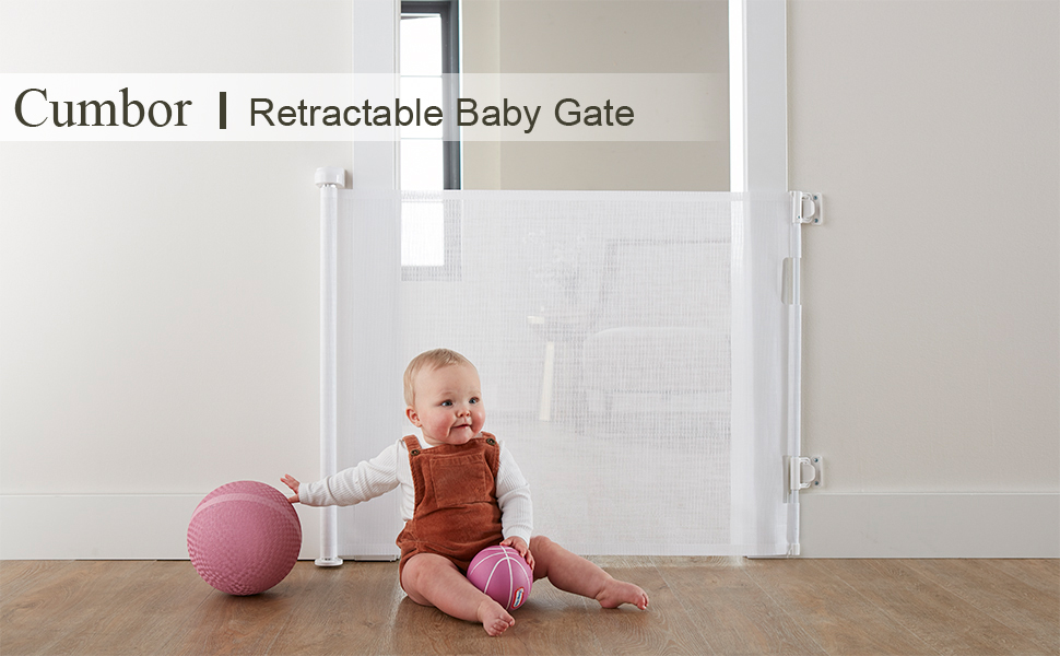 retractable dog gate