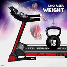 PowerMax Fitness,treadmill for home,manual incline treadmill,motorized treadmill,marvel    SPN-RECPP