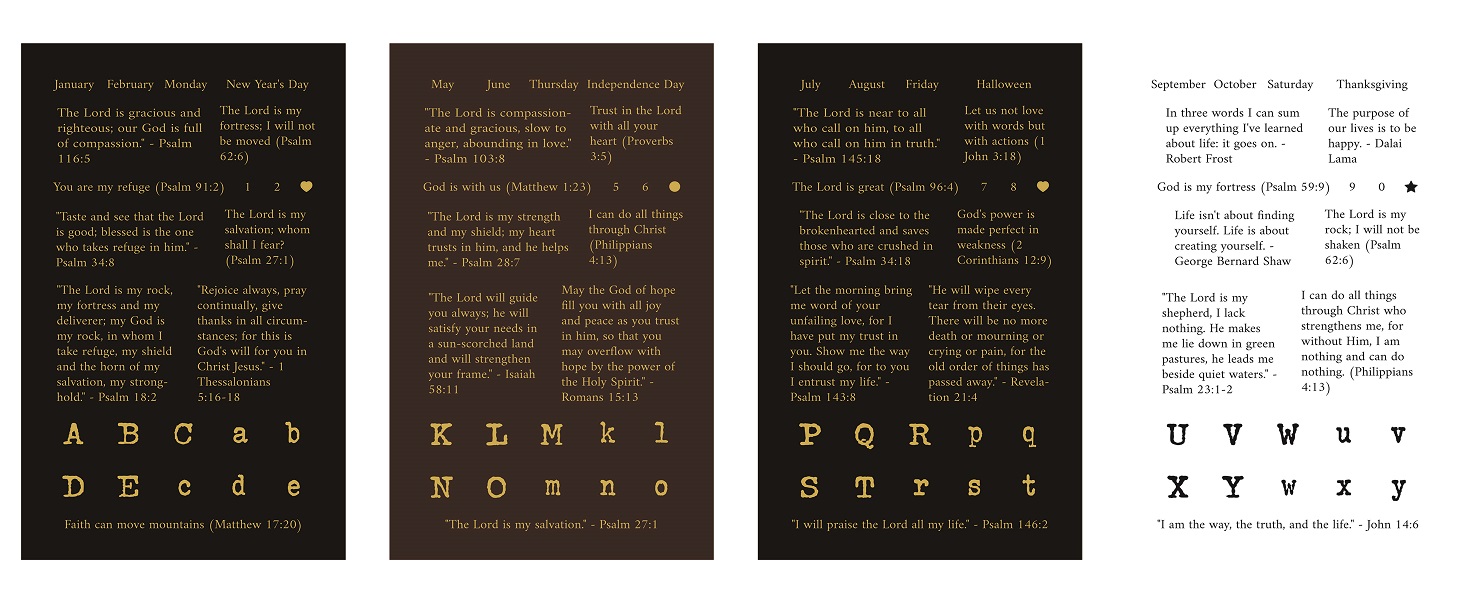 Diuhofart 24 Sheets PreCut Quote Stickers Book for Junk