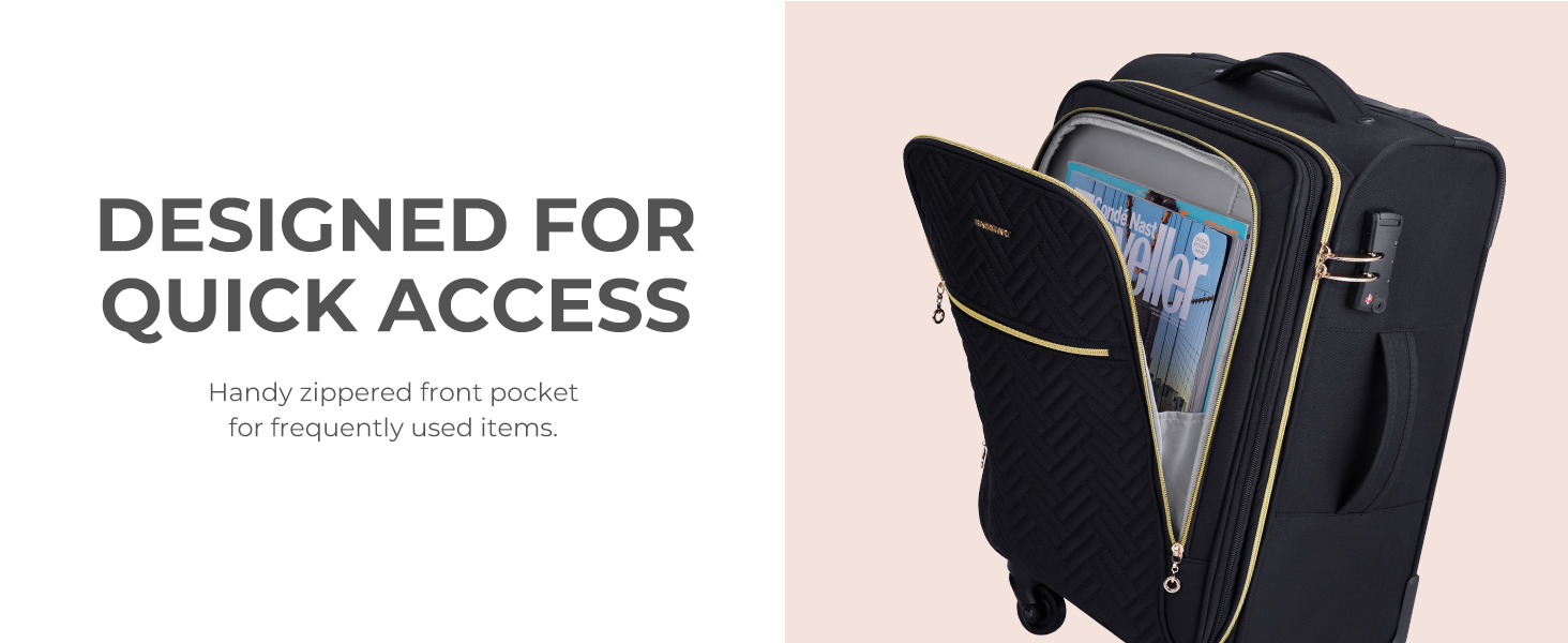 Quick access pocket