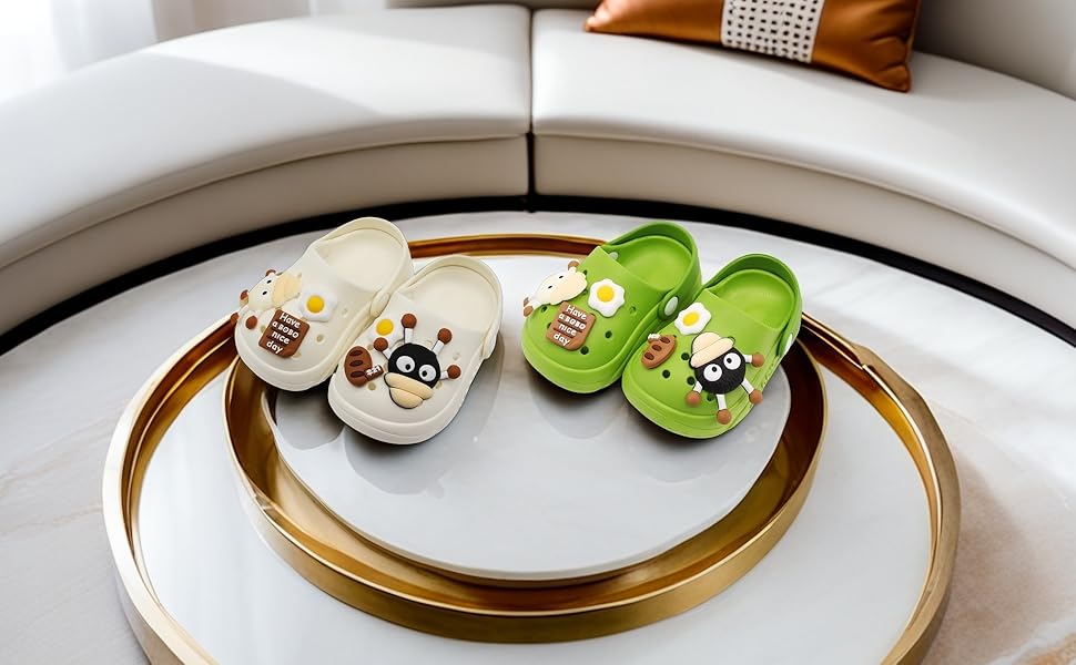 Toddler Sandals Girls Clogs Kids Slide Sandals Boys Shoes