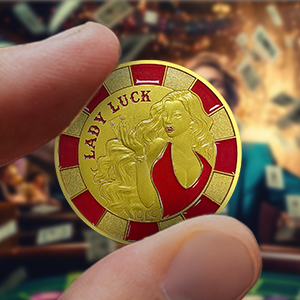 poker weight card guard coin