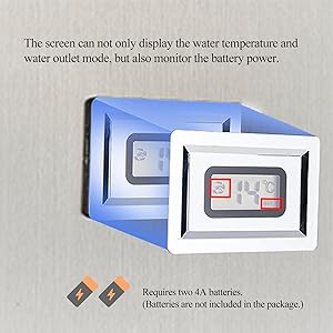 SUGUWORD Shower Panel Tower With 6 Functions Rainfall And Waterfall Shower Temperature Display Hand Shower Back Massage Jets And Bathtub Spout Wall Mounted Shower System Brushed Nickel 13 1