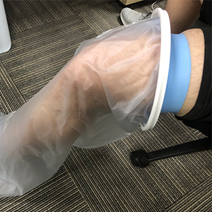 waterproof leg cast cover for shower adult