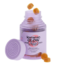Lemme Glow, hair, skin &amp;amp;amp;amp; nails gummy vitamins, supplements, gummies