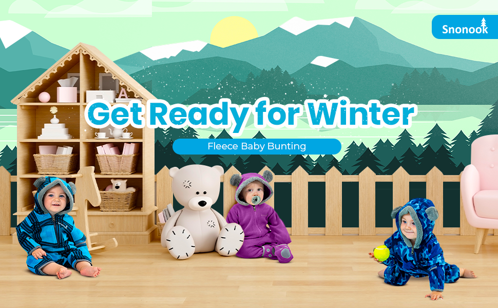kids playing baby winter suit