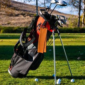 Golf Towel Attaches Bag