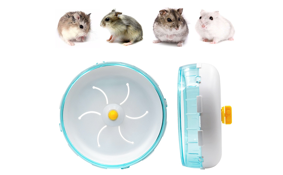 Hamster Flying Saucer Silent Running Exercise Wheel, 8.3