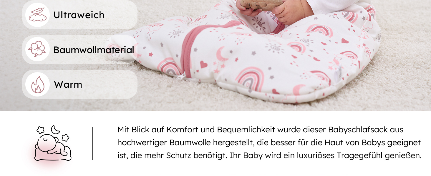 Rosa und weiß gemustertes Stoffmaterial, das in verschiedenen Layouts und Faltkonfigurationen vor weißem Hintergrund dargestellt wird.