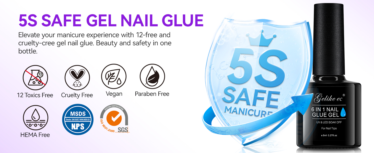 gel nail glue