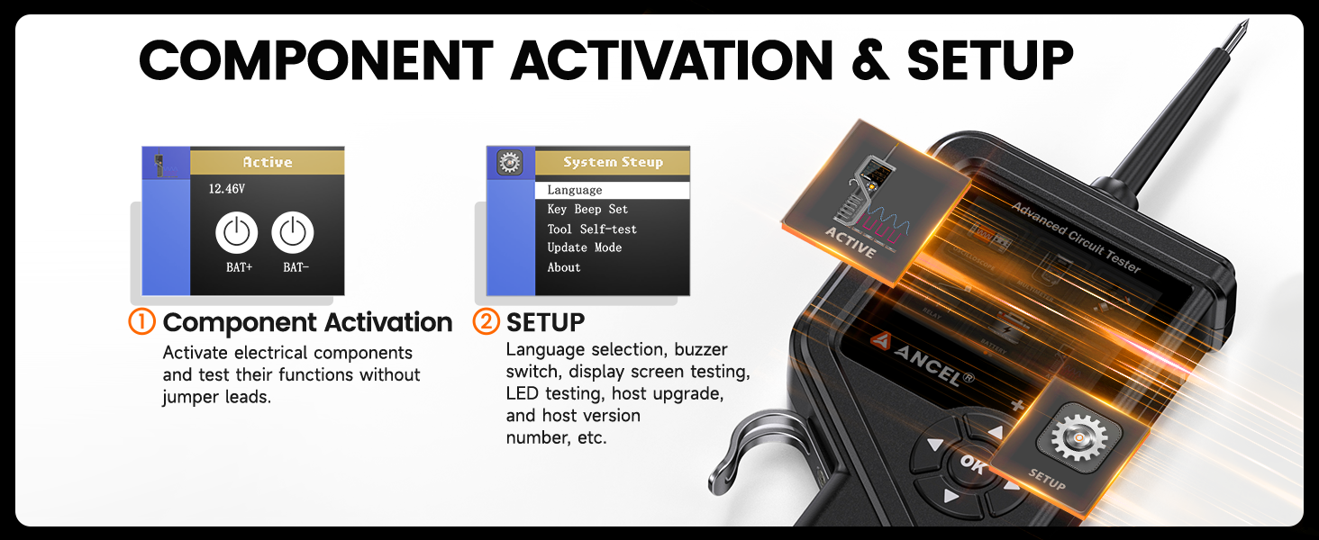 Component activation
