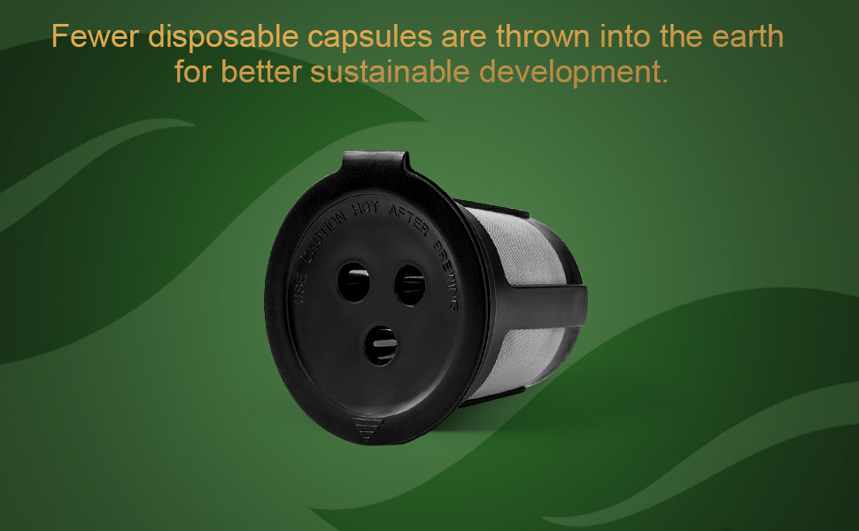 Reusable Coffee Filter for Ninja Dual Brew Coffee Maker, 2