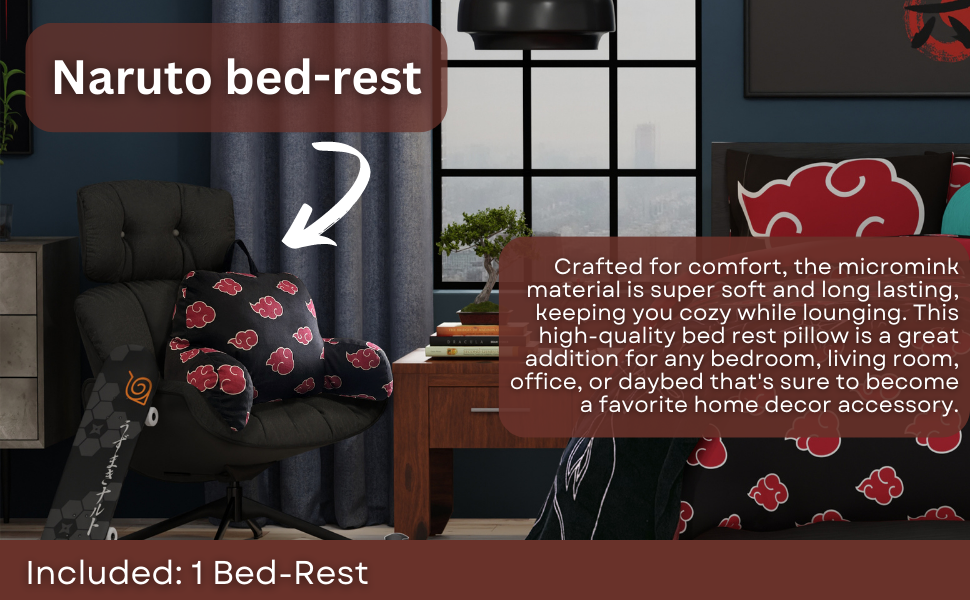 naruto bed rest, perfect for college dorms